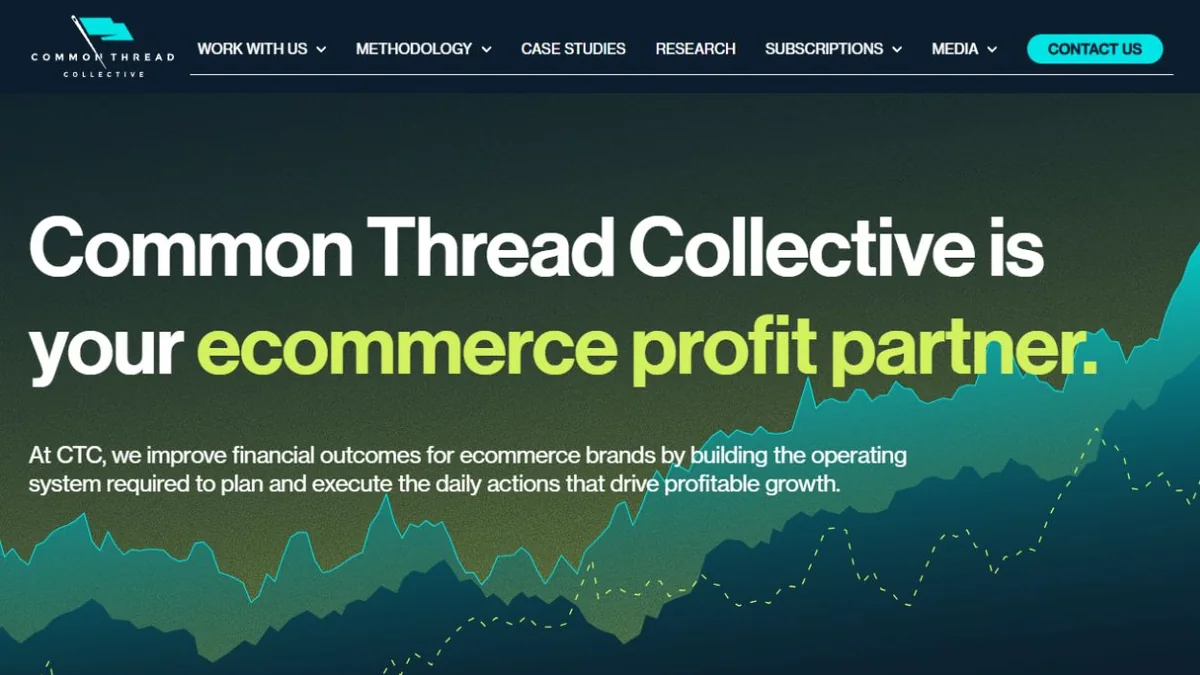 Common Thread Collective homepage hero