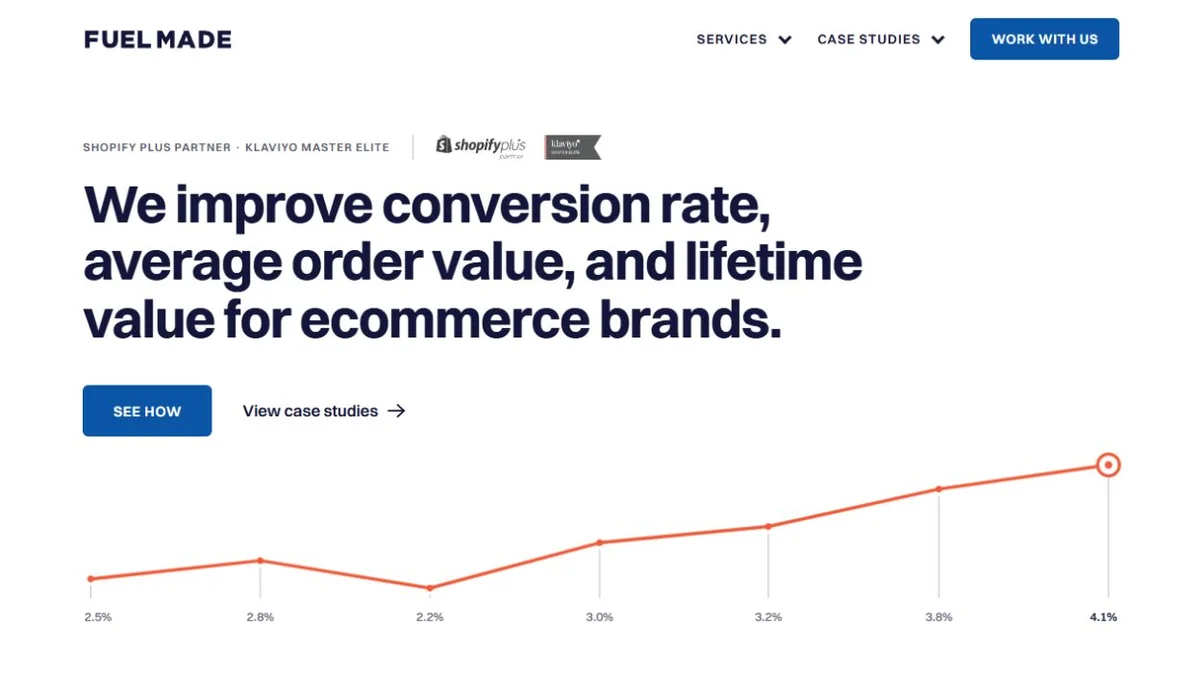 Fuel Made homepage hero