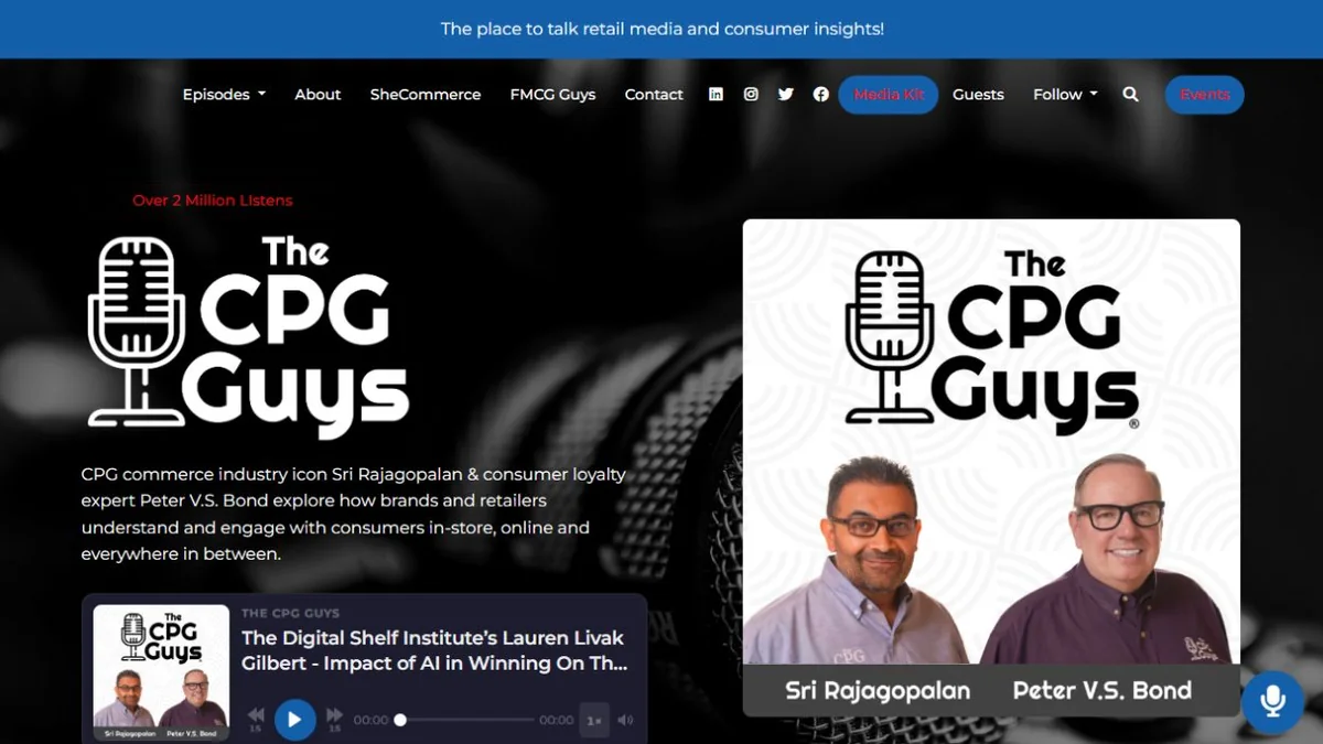 The CPG Guys official show webpage