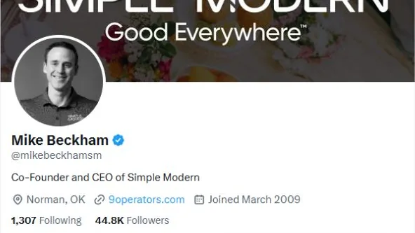 Mike Beckham X profile