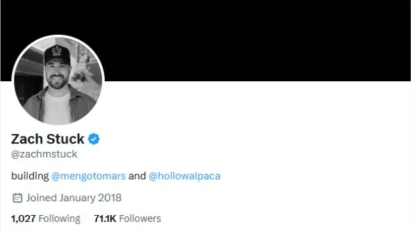 Zach Stuck X profile